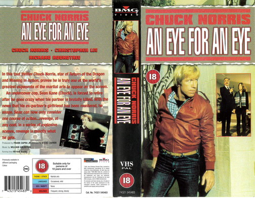 AN EYE FOR AN EYE (VHS) UK