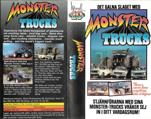 MONSTER TRUCKS (VHS)