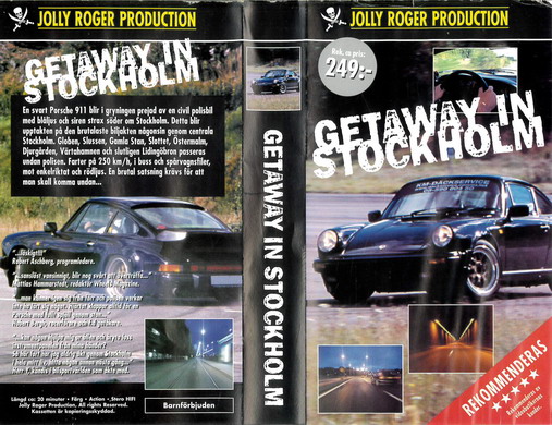 GETAWAY IN STOCKHOLM (VHS)