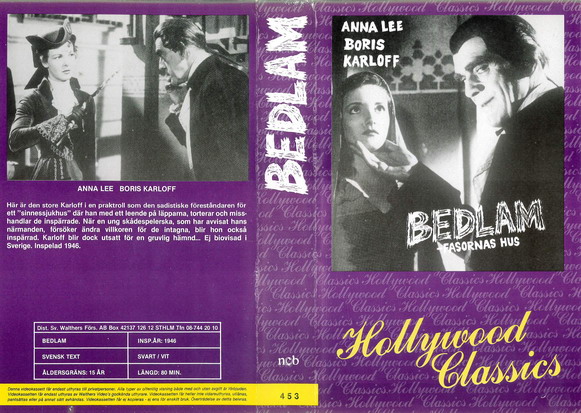 453 BADLAM (VHS)