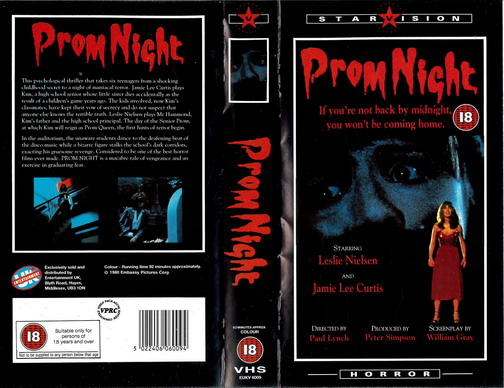 PROM NIGHT (VHS)UK