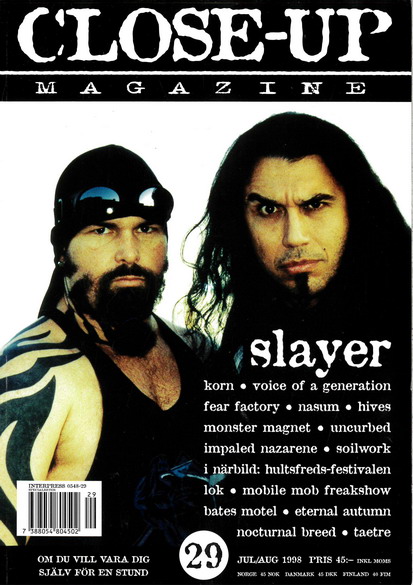 CLOSE-UP MAGAZINE 29 - JULI/AGUSTI 1998