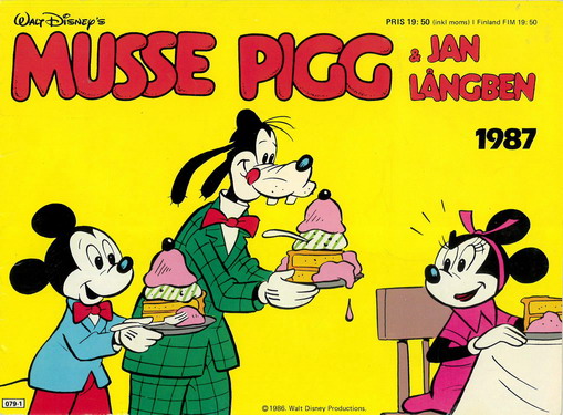 MUSSE PIGG & JAN LÅNGBEN 1987