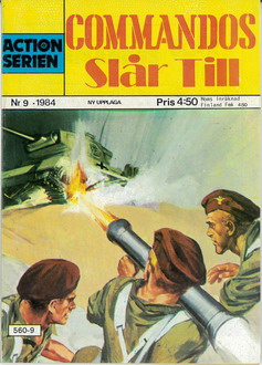 ACTIONSERIEN 1984: 9 - COMMANDOS SLÅR TILL