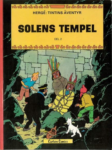 TINTINS ÄVENTYR 4 SOLENS TEMPEL DEL 2
