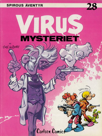 Spirous äventyr 28 VIRUSMYSTERIET