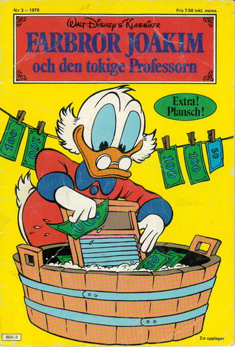WALT DISNEY'S KLASSIKER 1979:3 FARBROR JOAKIM...
