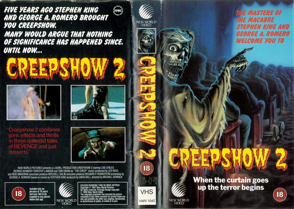 CREEPSHOW 2 (VHS) UK