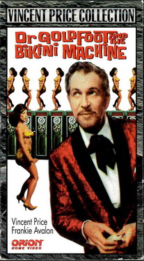 DR GOLDFOOT AND THE BIKINI MASHINE  (VHS) USA