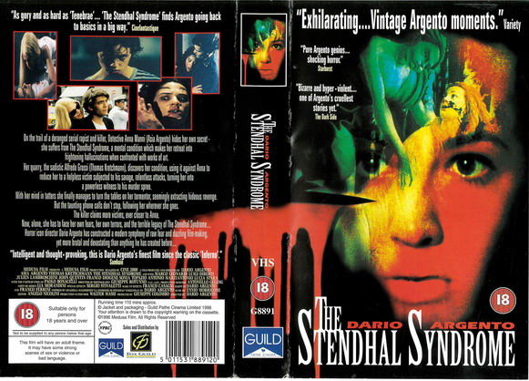 STENDHAL SYNDROME  (VHS) UK