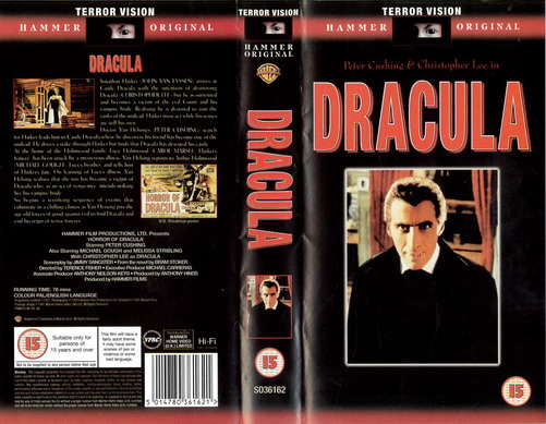 DRACULA  (VHS) UK