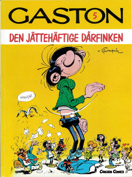 GASTON  5 Den jättehäftige dårfinken (3A upplagan)