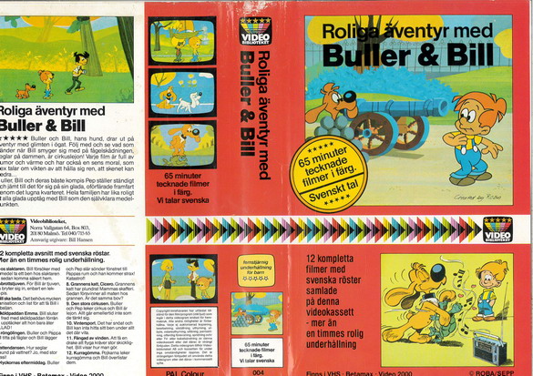 004 BULLER & BILL (VHS)