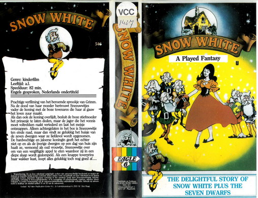 SNOW WHITE - A PLAYED FANTASY (VIDEO 2000) HOL