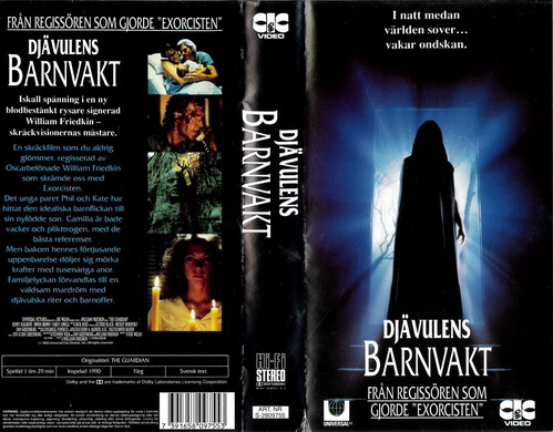 DJÄVULENS BARNVAKT (vhs)