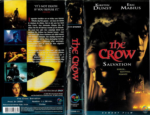 CROW - SALVATION  (vhs)