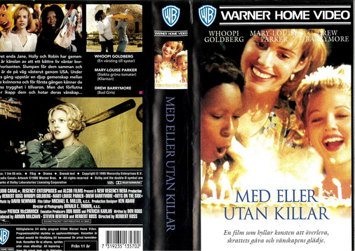 MED ELLER UTAN KILLAR  (vhs)