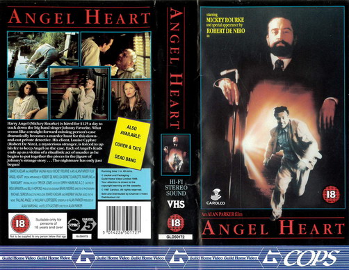 ANGEL HEART  (vhs) UK