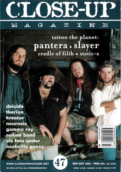 CLOSE-UP MAGAZINE 47 - SEPTEMBER/OKTOBER 2001
