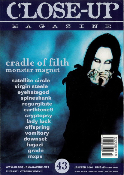 CLOSE-UP MAGAZINE 43 - JANUARI/FEBURARI 2001