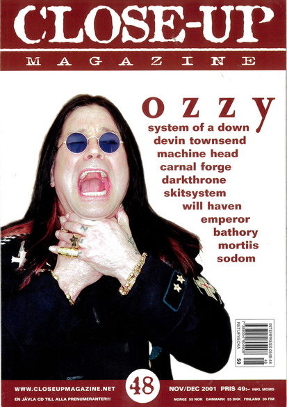 CLOSE-UP MAGAZINE 48 - NOVEMBER/DECEMBER 2001