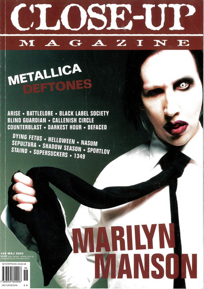 CLOSE-UP MAGAZINE 58 - MAJ 2003
