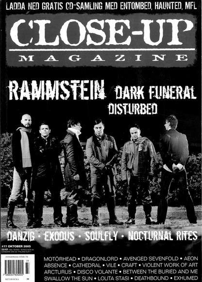 CLOSE-UP MAGAZINE 77 - OKTOBER 2005