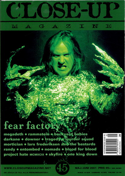CLOSE-UP MAGAZINE 45 - MAJ/JUNI 2001