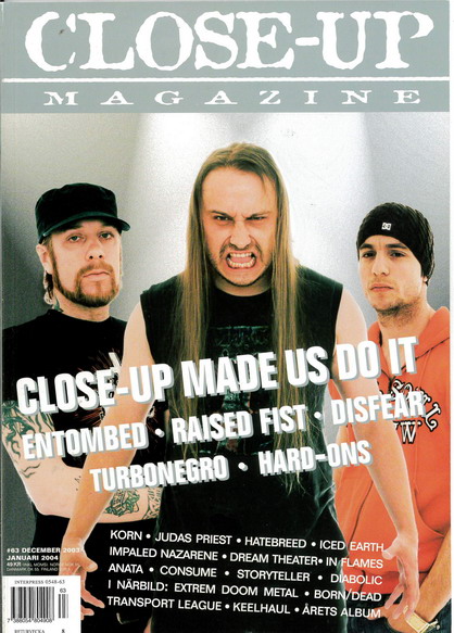 CLOSE-UP MAGAZINE 63 - DECEMBER 2003/JANUARI 2004