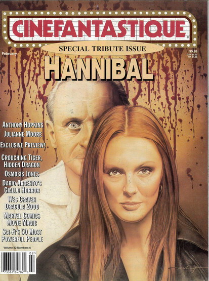 CINEFANTASTIQUE FEBRUARY "HANNIBAL"