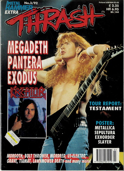 METAL HAMMER EXTRA TRASH "MEGADETH"