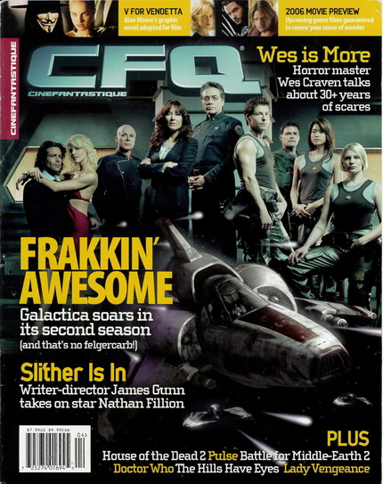 CINEFANTASTIQUE "FRAKKIN' AWESOME"