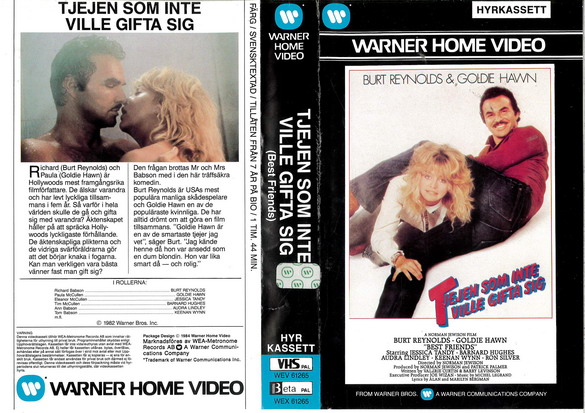 61265 TJEJEN SOM INTE VILLE GIFTA SIG (VHS)