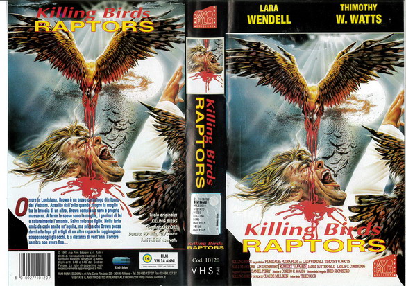 KILLING BIRDS (vhs) IT