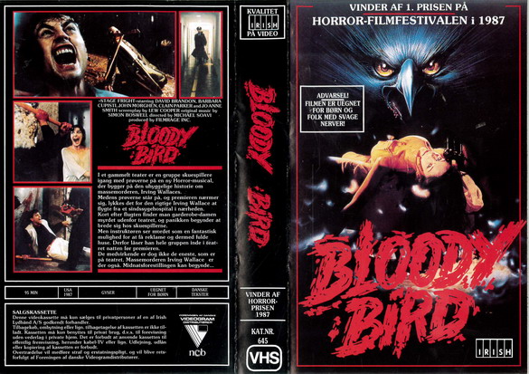 BLOODY BIRD (vhs) DK