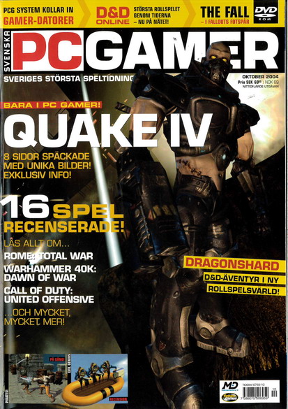 SVENSKA PC GAMER 2004 OKTOBER