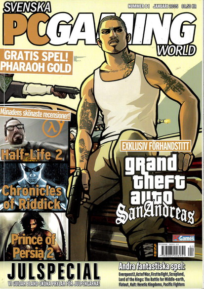 SVENSKA PC GAMER 2005 JANUARI
