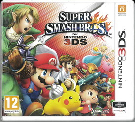 SUPER SMASH BROS 3DS (TOMT FODRAL)