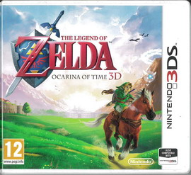 LEGEND OF ZELDA - OCAINA OF TIME 3DS (TOMT FODRAL)