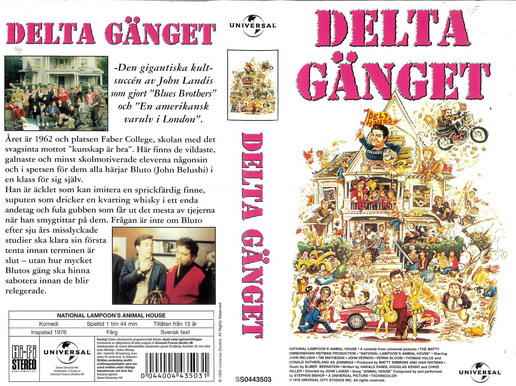 DELTA GÄNGET (VHS) VIT
