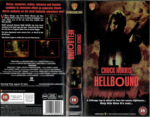 HELLBOUND  (vhs) UK