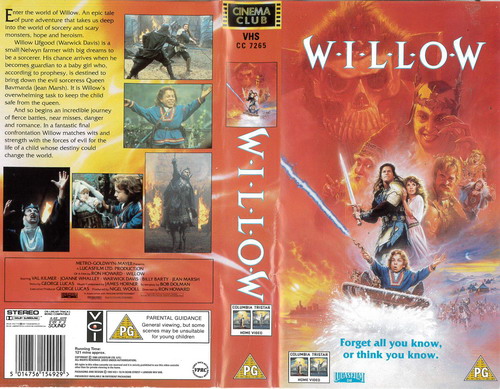 WILLOW  (vhs) UK