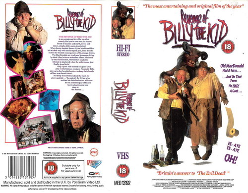 REVENGE OF BILLY THE KID  (vhs)