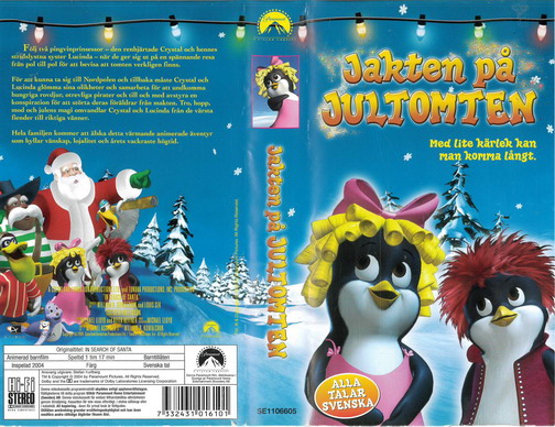 Jakten På Jultomten  (vhs)