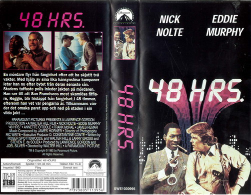 48 Timmar  (vhs)