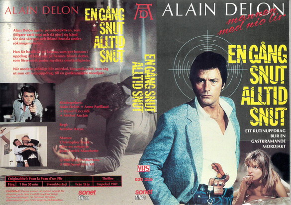 En Gång Snut Altid Snut  (vhs omslag)