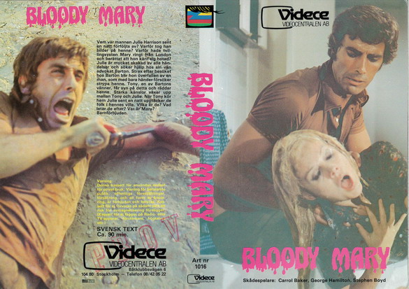 Bloody Mary  (vhs omslag)