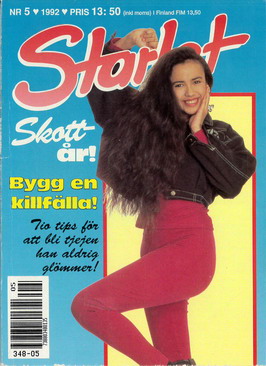 STARLET 1992:5 (URKLIPPT BAKSIDA)
