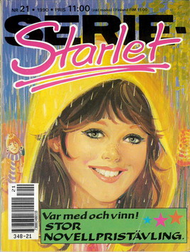 STARLET 1990:21 (URKLIPPT BAKSIDA)
