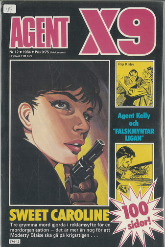 AGENT X9 1984: 12